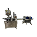 Линия для розлива меда в пластиковые ложки и упаковки в пакет YW-R2